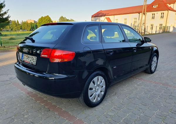 Audi A3 cena 23900 przebieg: 151022, rok produkcji 2006 z Orneta małe 172